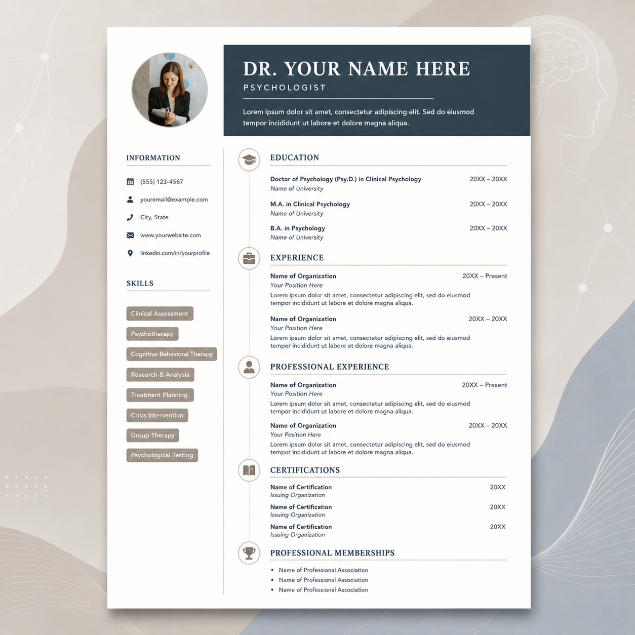 CV Layout 4