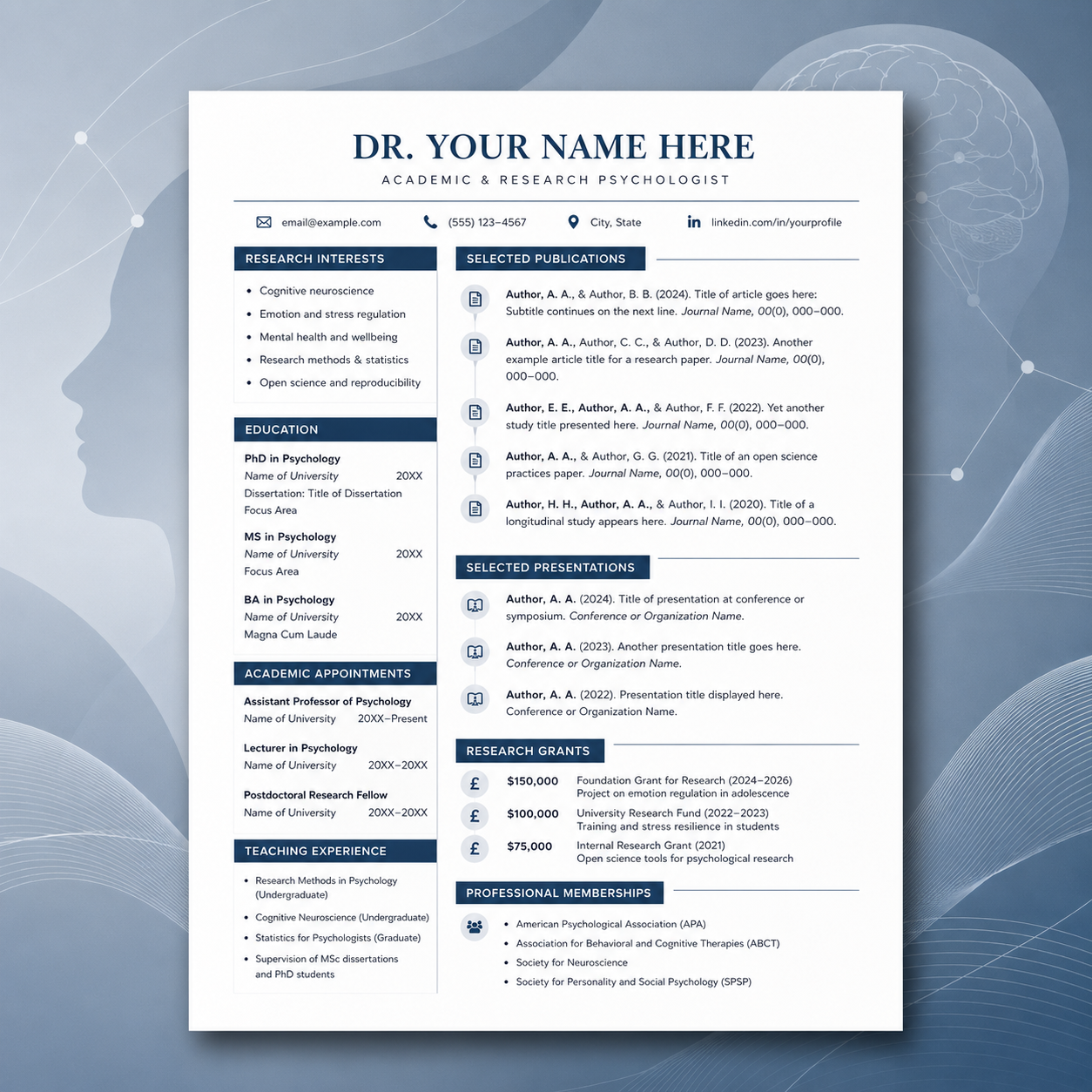Academic & Research Psychologist